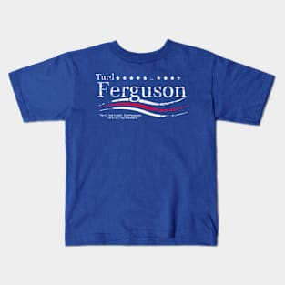 turd ferguson for president Kids T-Shirt